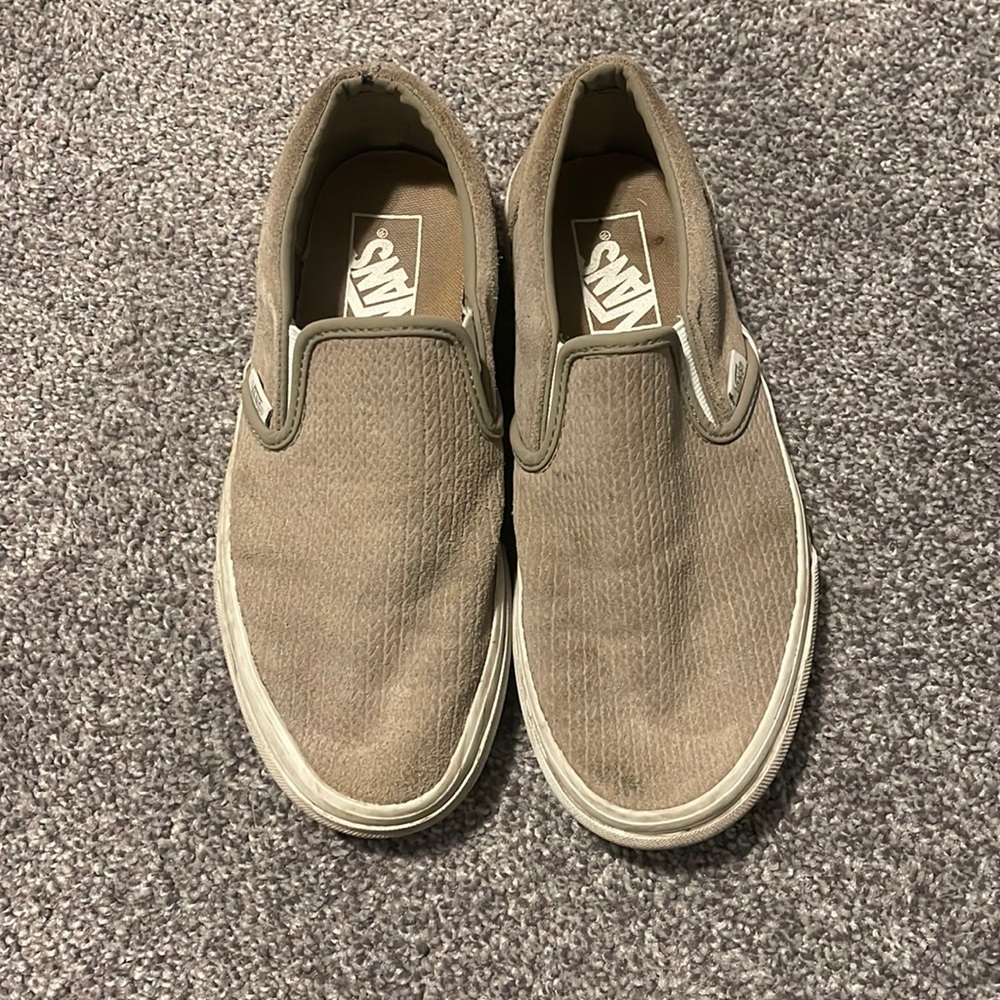 Tan Vans - image 1